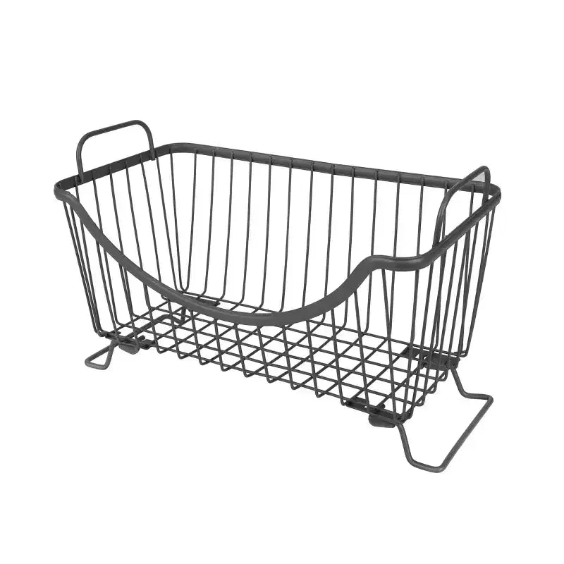 Small Stacking Basket - Silver