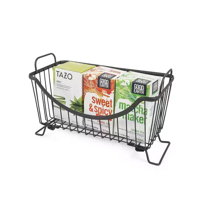 Small Stacking Basket - Silver
