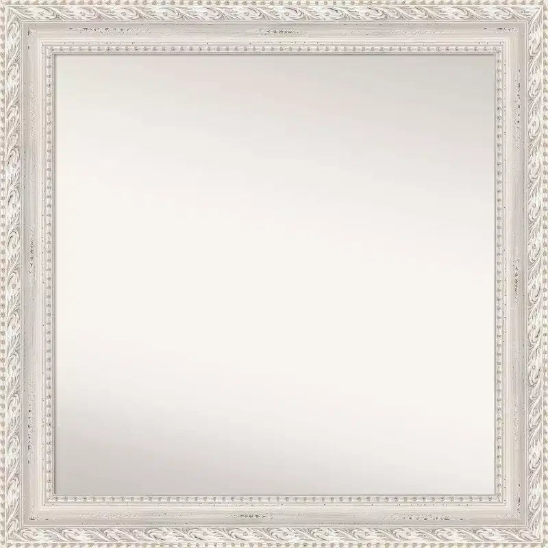 81.3 cm × 81.3 cm Opera Wood Wall Mirror, Square, Modern Decor: Includes Mounting Hardware