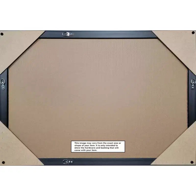 81.3 cm × 81.3 cm Opera Wood Wall Mirror, Square, Modern Decor: Includes Mounting Hardware