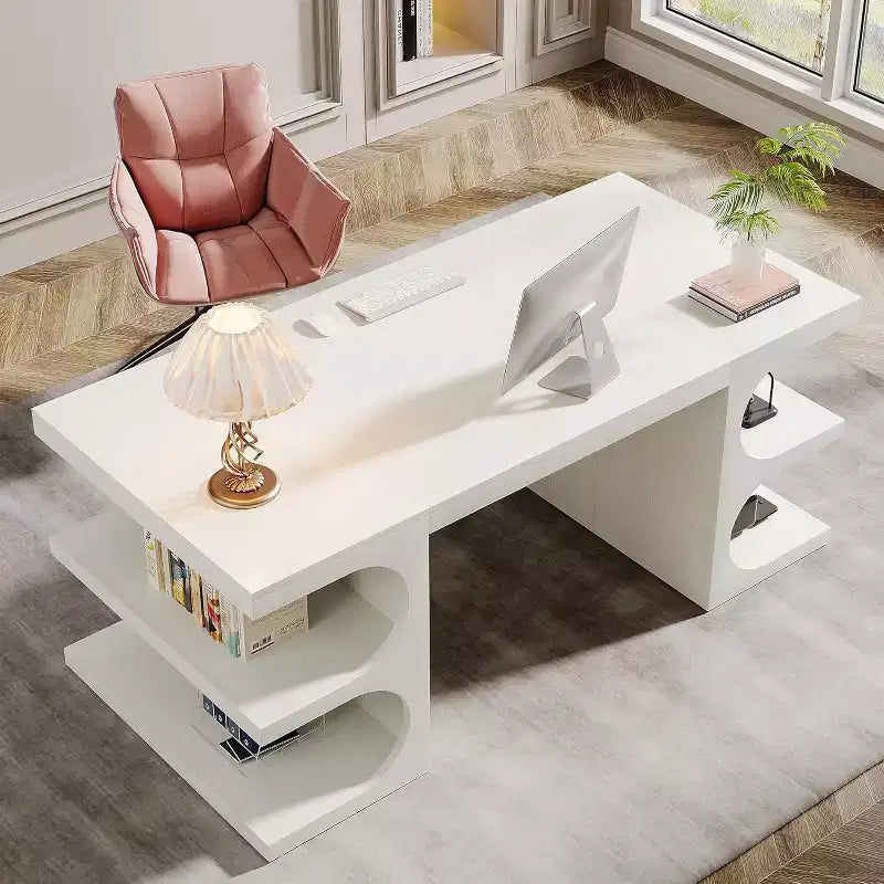 157.5 cm Wood Executive Desk for Home Office