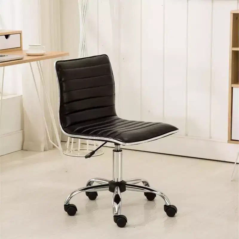 Adjustable Air Lift Office Chair in Black