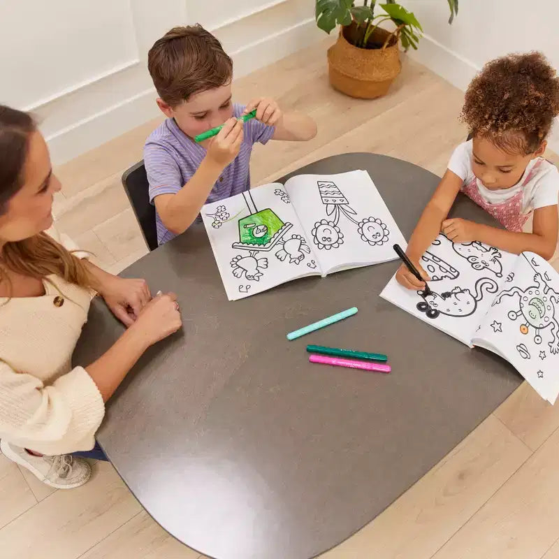 Mobile Collaboration Table with Storage, Multipurpose Furniture