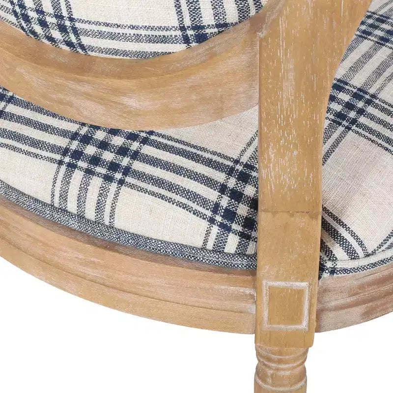 Chaises de salle à manger traditionnelles GDFStudio Newman en bois d'hévéa rembourré (lot de 4)