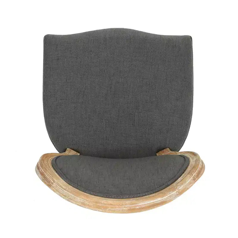 Chaises de salle à manger traditionnelles GDFStudio Newman en bois d'hévéa rembourré (lot de 4)