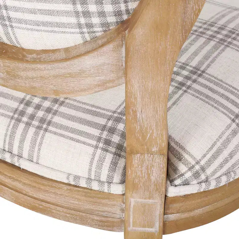 Chaises de salle à manger traditionnelles GDFStudio Newman en bois d'hévéa rembourré (lot de 4)
