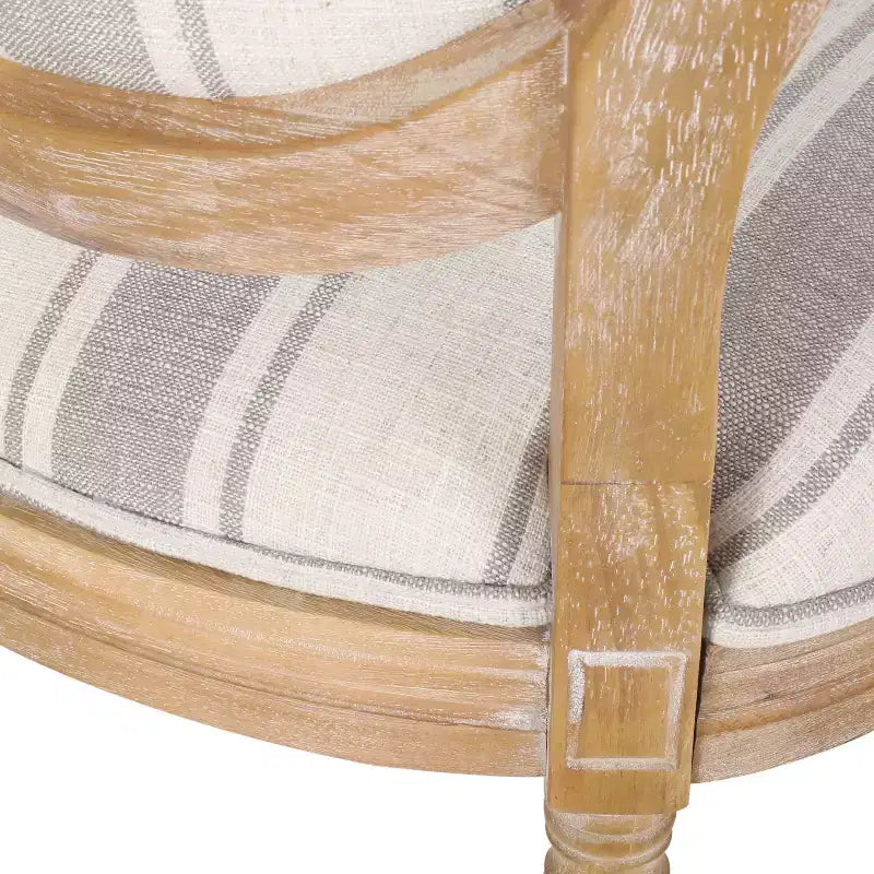 Chaises de salle à manger traditionnelles GDFStudio Newman en bois d'hévéa rembourré (lot de 4)