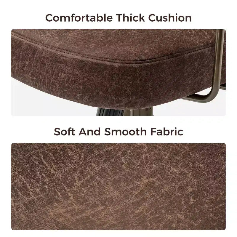 EUREKA ERGONOMIC Cameron, Chaise de bureau dossier haut en tissu suède synthétique