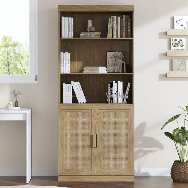 PexFix Bibliothèque en bois avec étagères réglables 72x31x16
