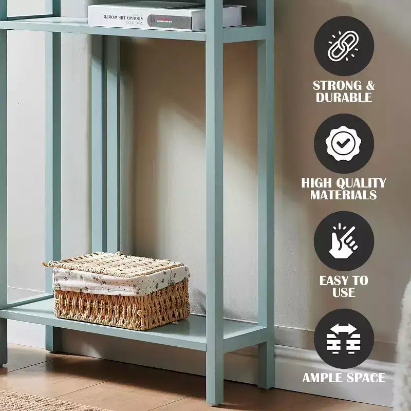 Kings Brand Furniture – Table console étroite avec étagères de rangement, table d'appoint pour chambre, entrée, couloir, salon, hall d'entrée