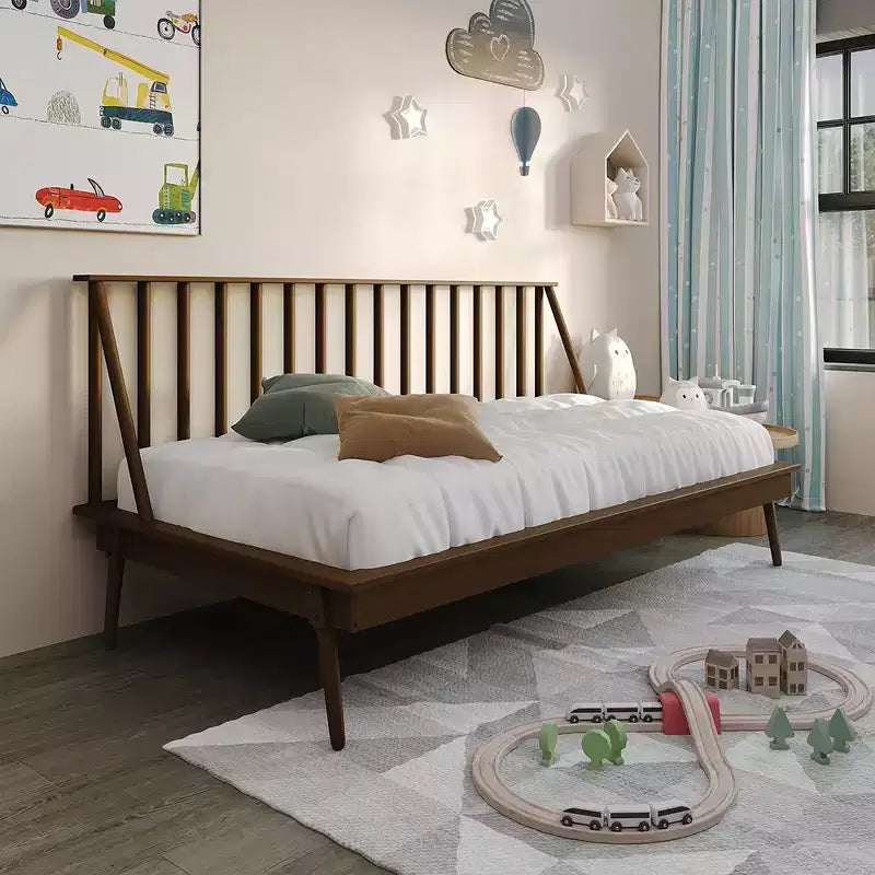 Lit de repos double en bois ChaletPosh