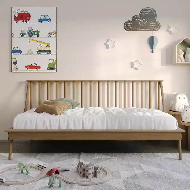 Lit de repos double en bois ChaletPosh