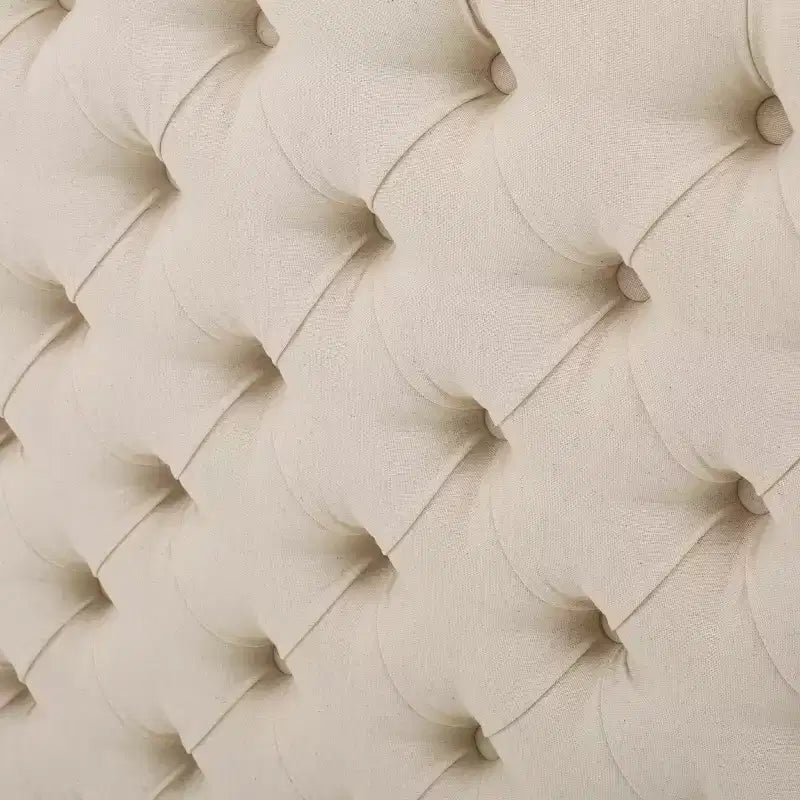 Tête de lit capitonnée réglable pour lit Queen/Full — Multicolore, Tissu et velours, 2 personnes