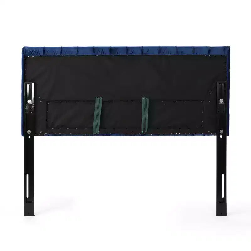 Tête de lit capitonnée réglable pour lit Queen/Full — Multicolore, Tissu et velours, 2 personnes