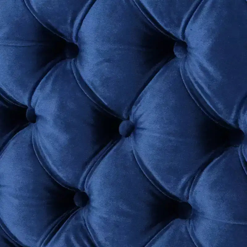 Tête de lit capitonnée réglable pour lit Queen/Full — Multicolore, Tissu et velours, 2 personnes
