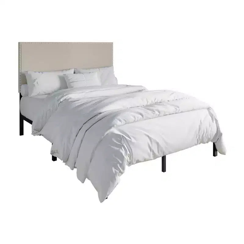 Lit capitonné simple ChaletPosh