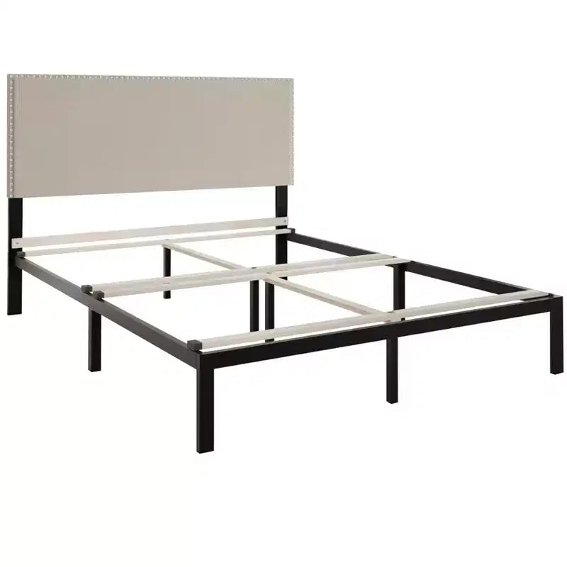 Lit capitonné simple ChaletPosh