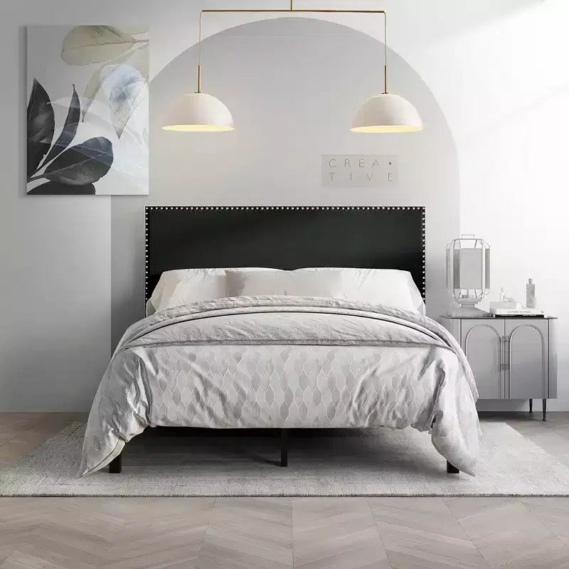 Lit capitonné simple ChaletPosh