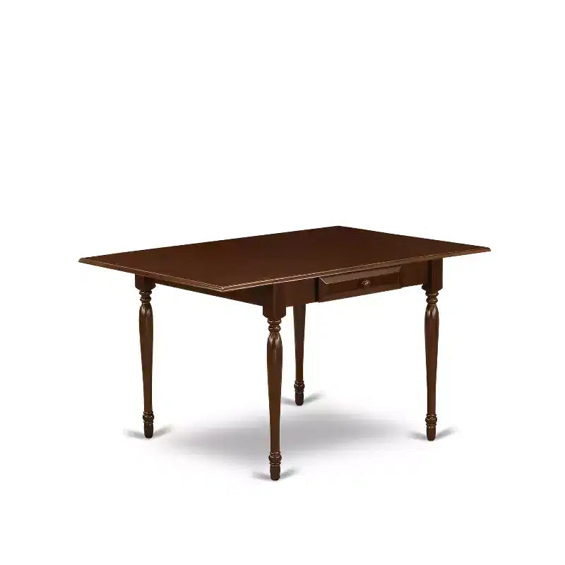 Table rectangulaire 36X54 HomeStock avec 2 rallonges rabattables