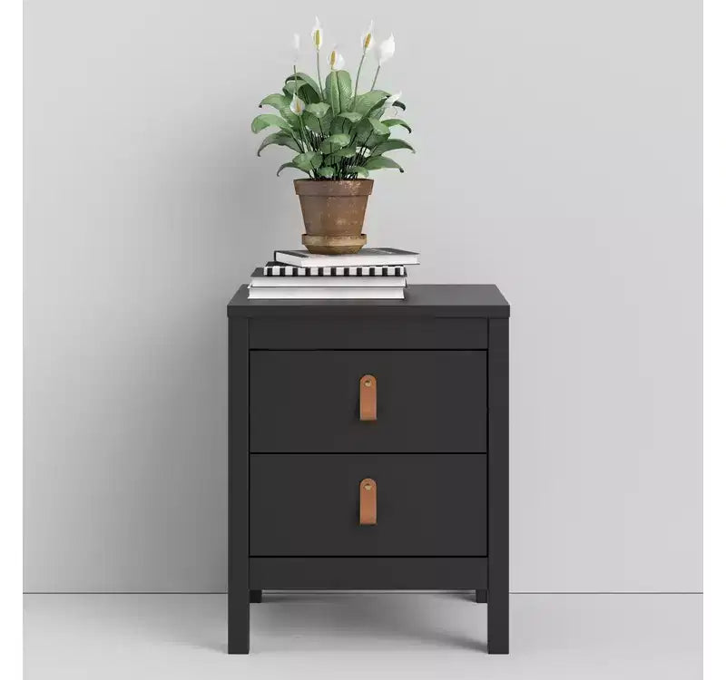 HomeStock 2 Drawer Nightstand