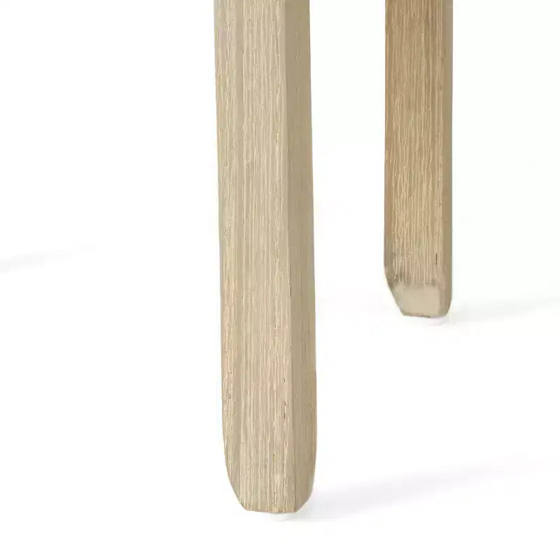 Table d'appoint contemporaine GDFStudio Declan en bois d'hévéa avec tiroir