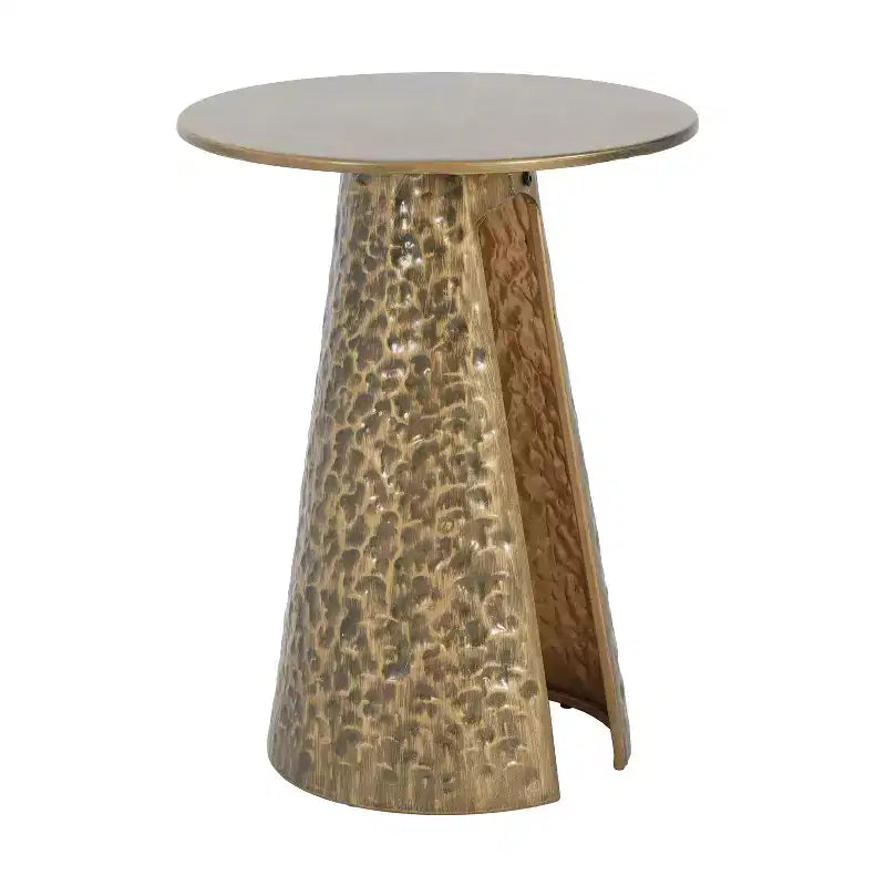 Christopher Knight Home Dorothea Table d'appoint en métal de style rétro faite à la main