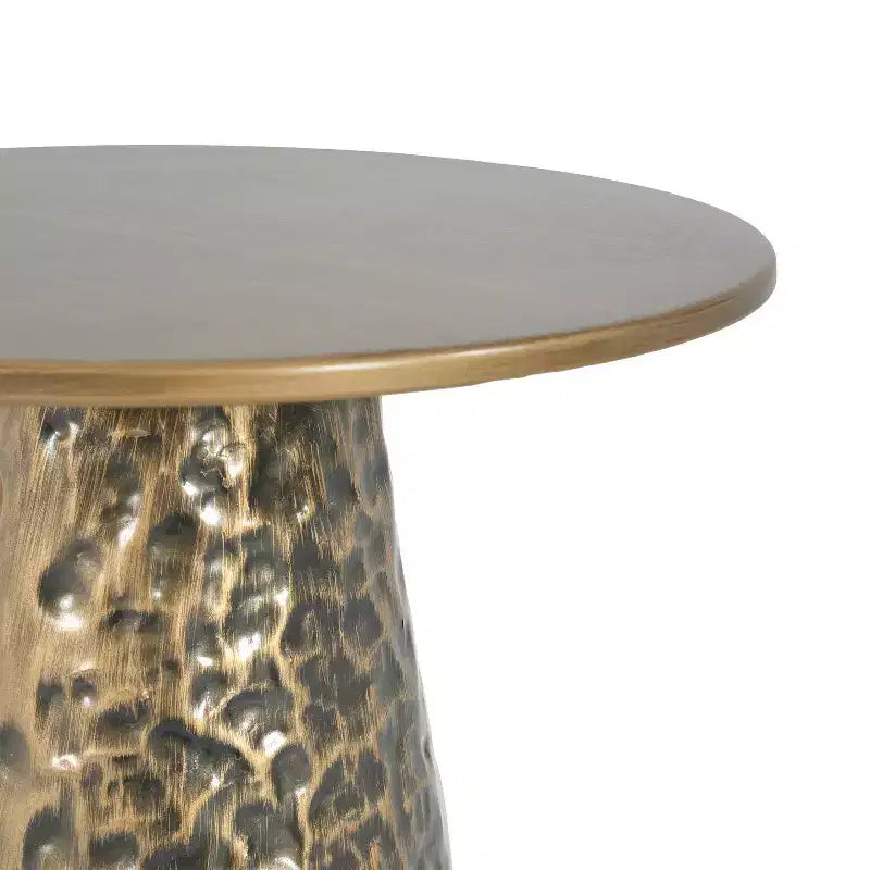 Christopher Knight Home Dorothea Table d'appoint en métal de style rétro faite à la main