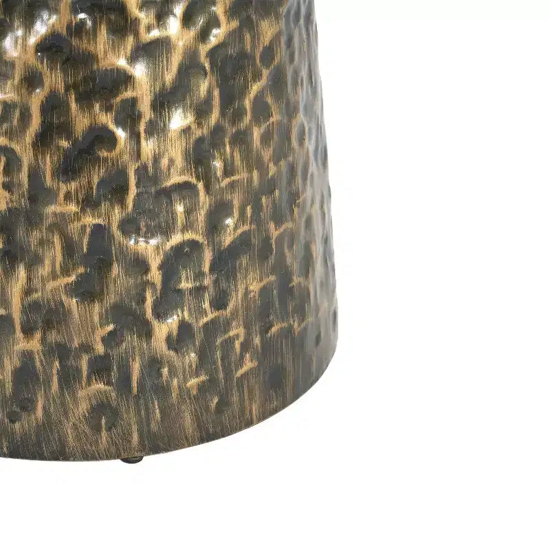 Christopher Knight Home Dorothea Table d'appoint en métal de style rétro faite à la main