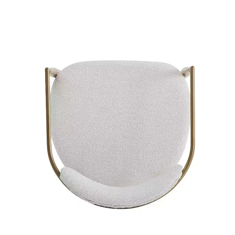 Lot de 2 tabourets de bar/comptoir, chaises de salle à manger, tabourets de pub/cuisine, fauteuils avec pieds en fer - ModernLuxe