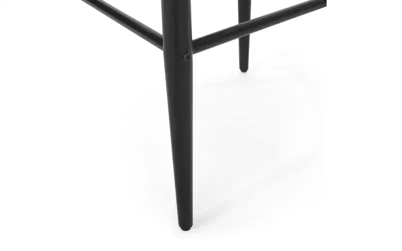 Lot de 2 tabourets de bar/comptoir, chaises de salle à manger, tabourets de pub/cuisine, fauteuils avec pieds en fer - ModernLuxe