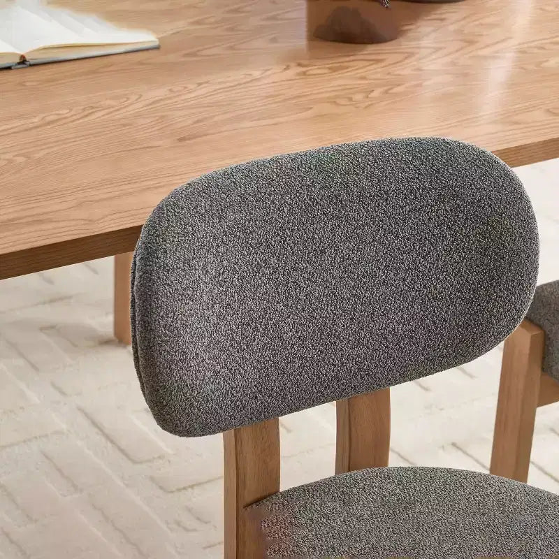 Chaises de salle à manger Vatros en chenille