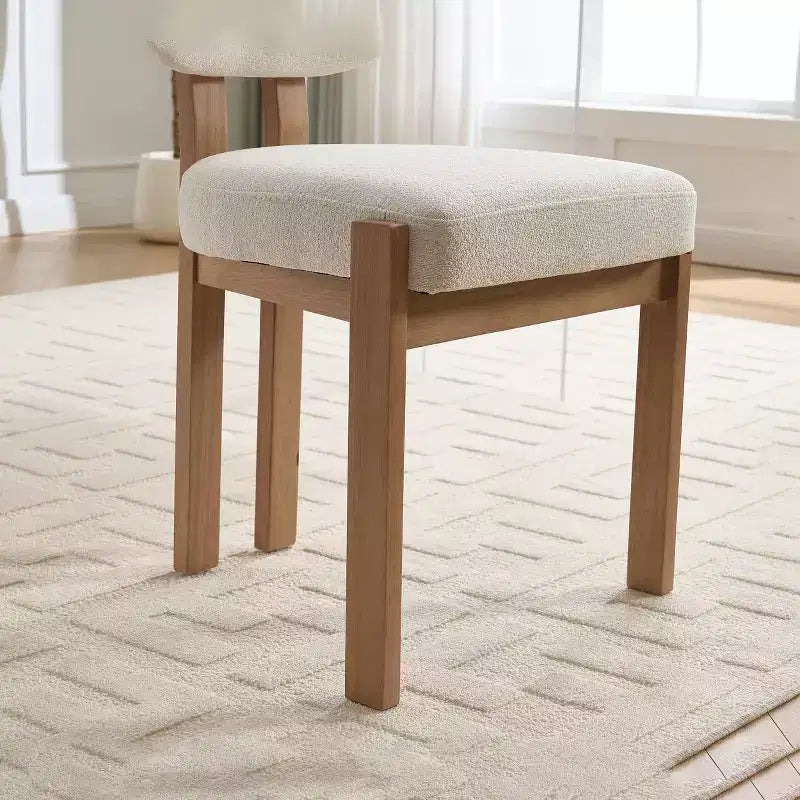 Chaises de salle à manger Vatros en chenille