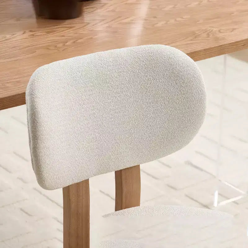 Chaises de salle à manger Vatros en chenille