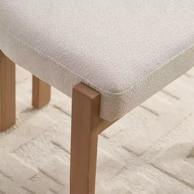 Chaises de salle à manger Vatros en chenille