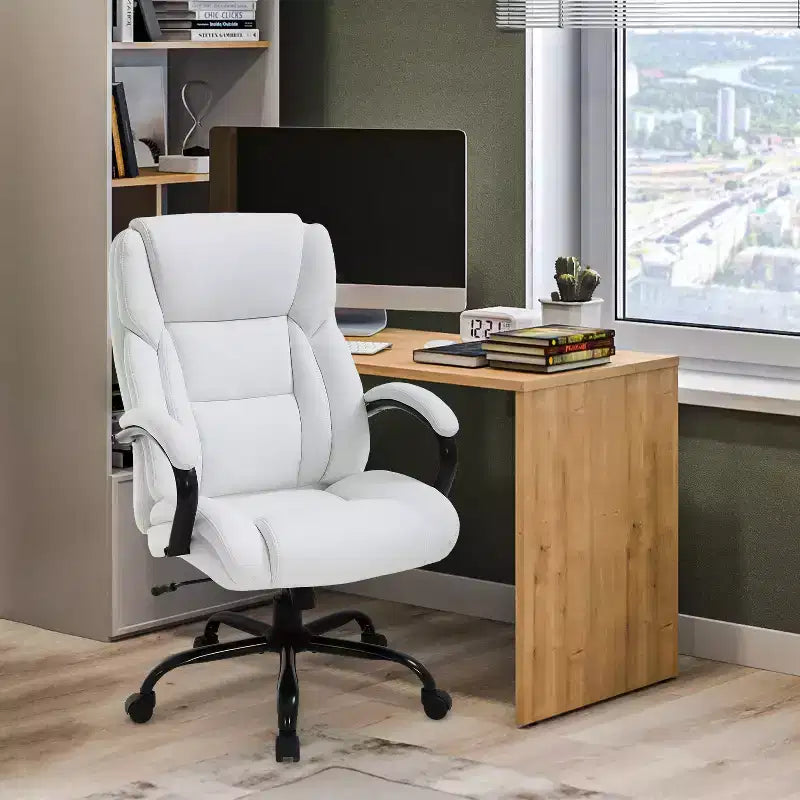 Chaise de bureau BestMassage Grande taille et forte corpulence, 500 lbs, Chaise d'ordinateur, Chaise de bureau