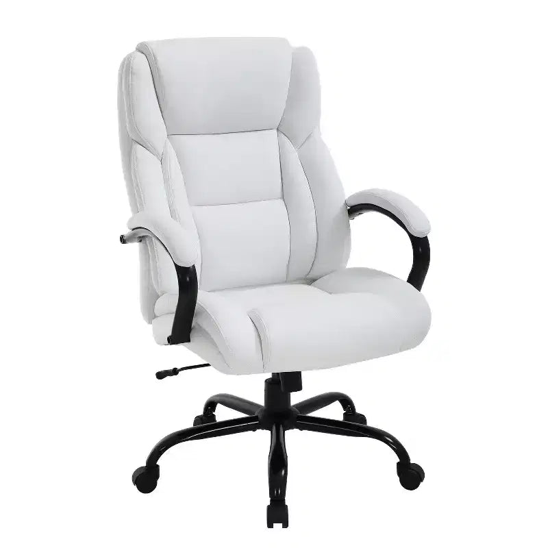 Chaise de bureau BestMassage Grande taille et forte corpulence, 500 lbs, Chaise d'ordinateur, Chaise de bureau