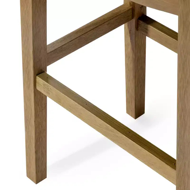 Tabouret de bar sans dossier Maven Lane Alex avec revêtement en tissu 31