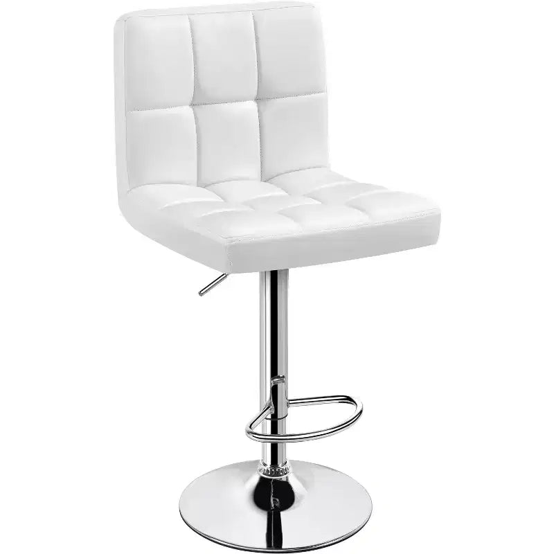 Tabouret de bar pivotant moderne Yaheetech à hauteur réglable