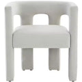 Deandre Contemporary Dining Chair - SFV4785 - Light Grey - Safavieh Couture
