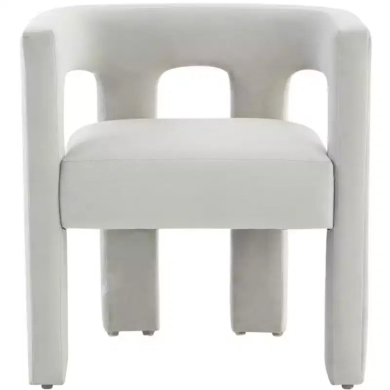 Deandre Contemporary Dining Chair - SFV4785 - Light Grey - Safavieh Couture