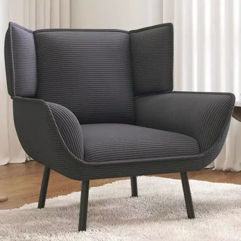 Fauteuil d'appoint AMERLIFE avec dossier haut à oreilles