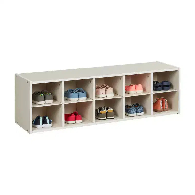Meuble de rangement 10 casiers pour bacs ECR4Kids Streamline, 2x5, mobilier de classe