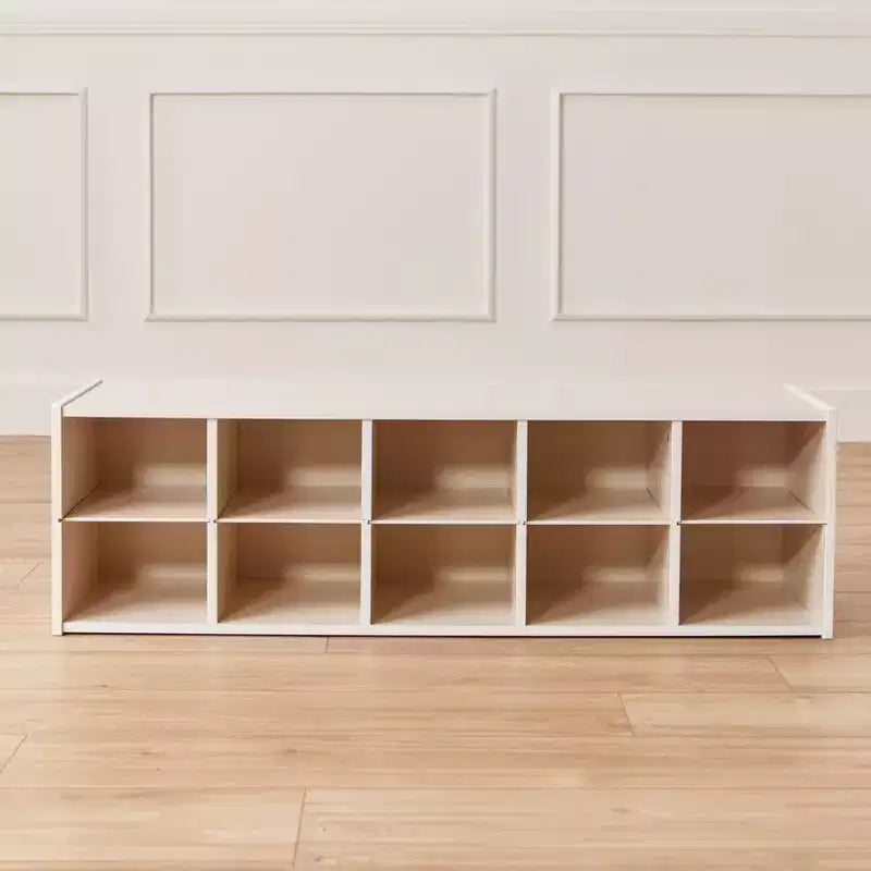 Meuble de rangement 10 casiers pour bacs ECR4Kids Streamline, 2x5, mobilier de classe