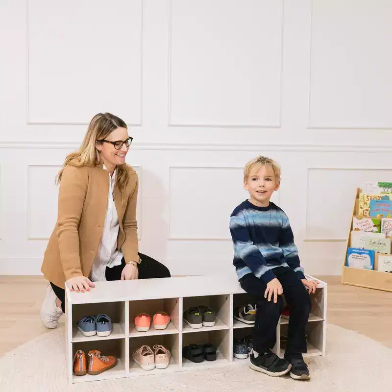 Meuble de rangement 10 casiers pour bacs ECR4Kids Streamline, 2x5, mobilier de classe