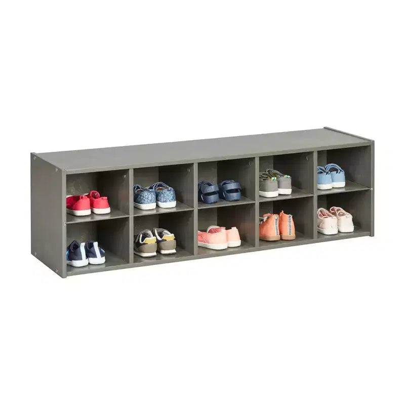 Meuble de rangement 10 casiers pour bacs ECR4Kids Streamline, 2x5, mobilier de classe