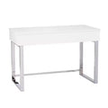Inman Adjustable Height Sit-Stand Desk - White - SEI