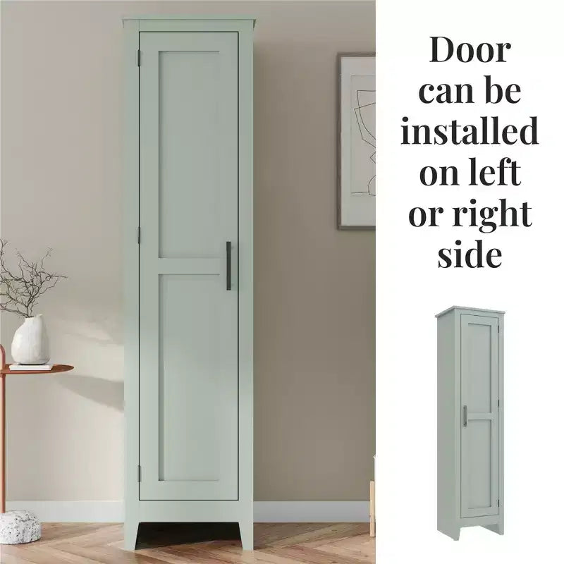 Armoire de rangement à porte unique RealRooms Farmhouse