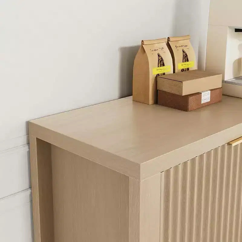 Meuble TV pour centre de divertissement de 65 pouces avec placards, étagères ouvertes, table de console multimédia
