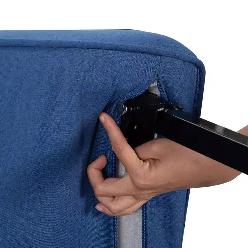 Canapé-lit pliable convertible 4-en-1 MAYEERTY 26, dossier réglable sur 5 positions avec coussin lombaire