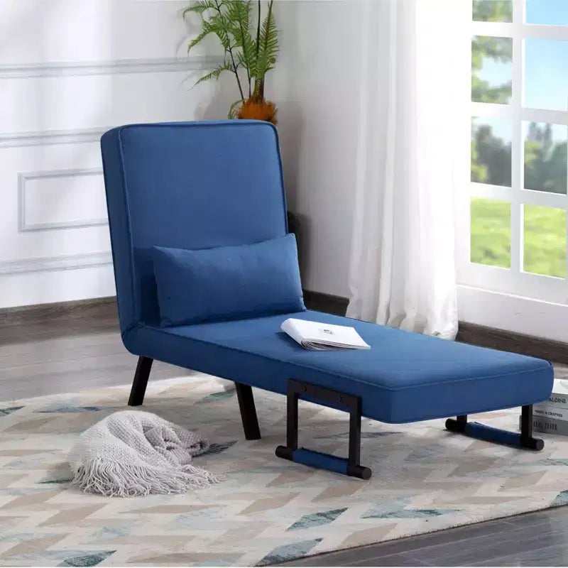 Canapé-lit pliable convertible 4-en-1 MAYEERTY 26, dossier réglable sur 5 positions avec coussin lombaire